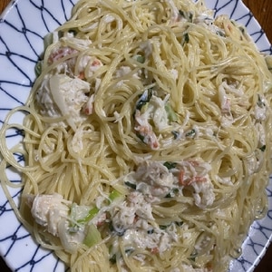 濃厚！美味しい！蟹クリームパスタ